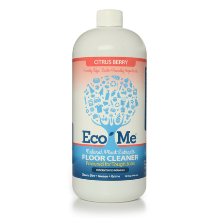 ECO ME Floor Cleaner, Citrus Berry 32 oz., PK6 ECOM-FCCB32-06